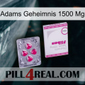 Adams Secret 1500 Mg 32